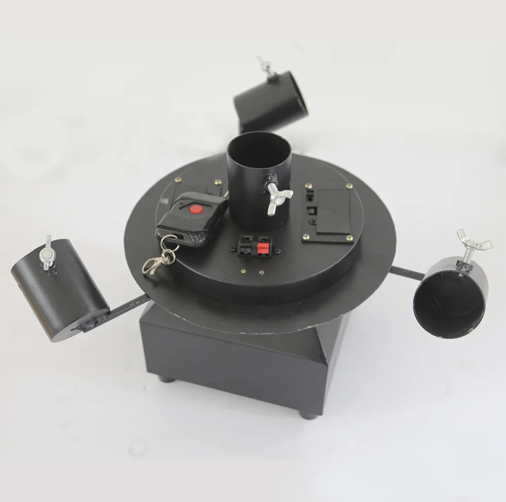 Best Remote control Sparkler flower rotating cold pyro machine fireworks firing system fountain with fireworks indoor