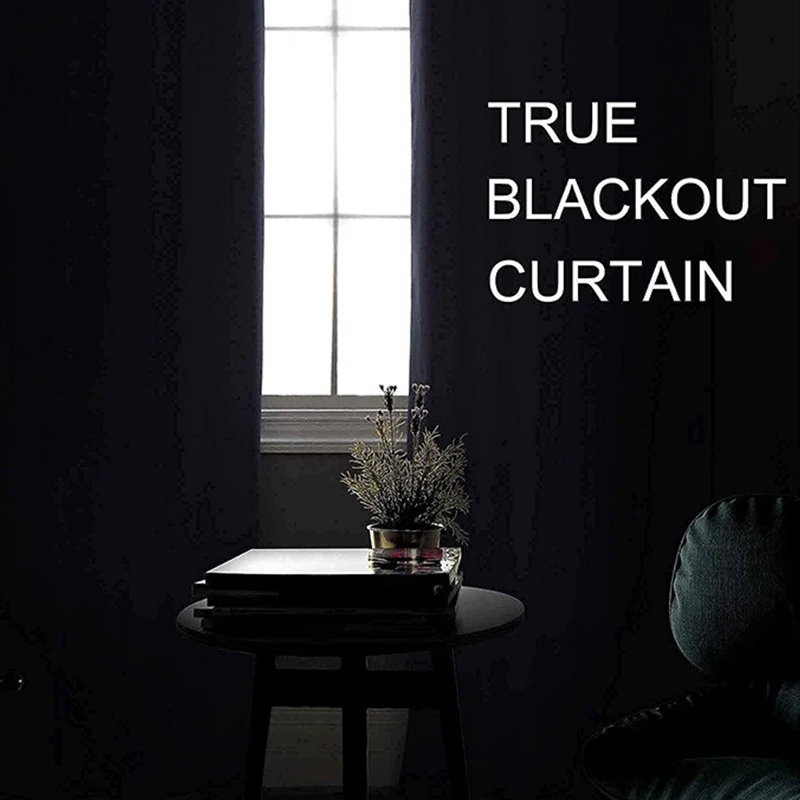Amity Solid Bedroom Curtains Thermal Insulated Blackout Window Curtains Amity Custom American Polyester Polyester Modern