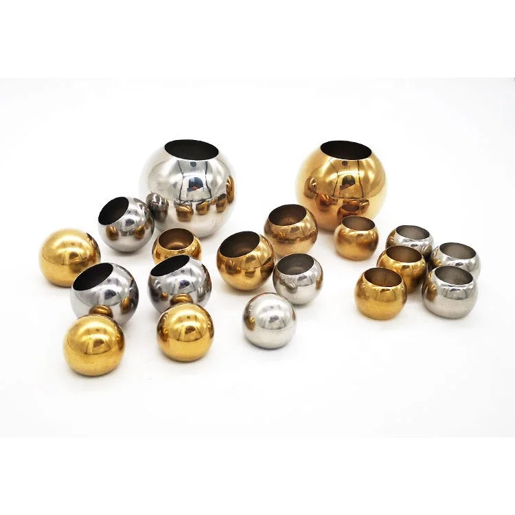 
G100 AISI52100 drilled hold hollow chrome steel ball 35mm with 10mm hole for ball joint 