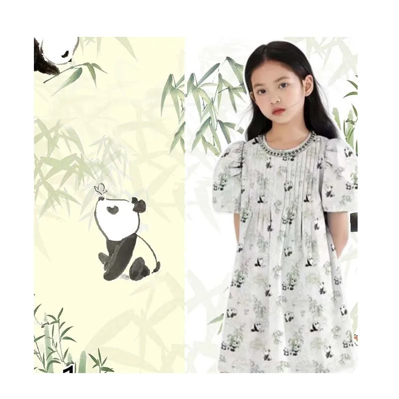 100% cotton printed skirt fabric  poplin liberty cotton printed fabric for clothing skirt