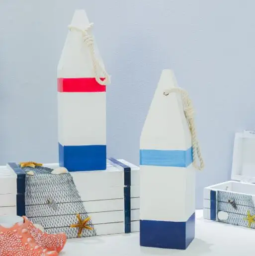 Creative Decorative Photography Set of Fishing Floating Fish Beacon Mediterranean Style Decoration