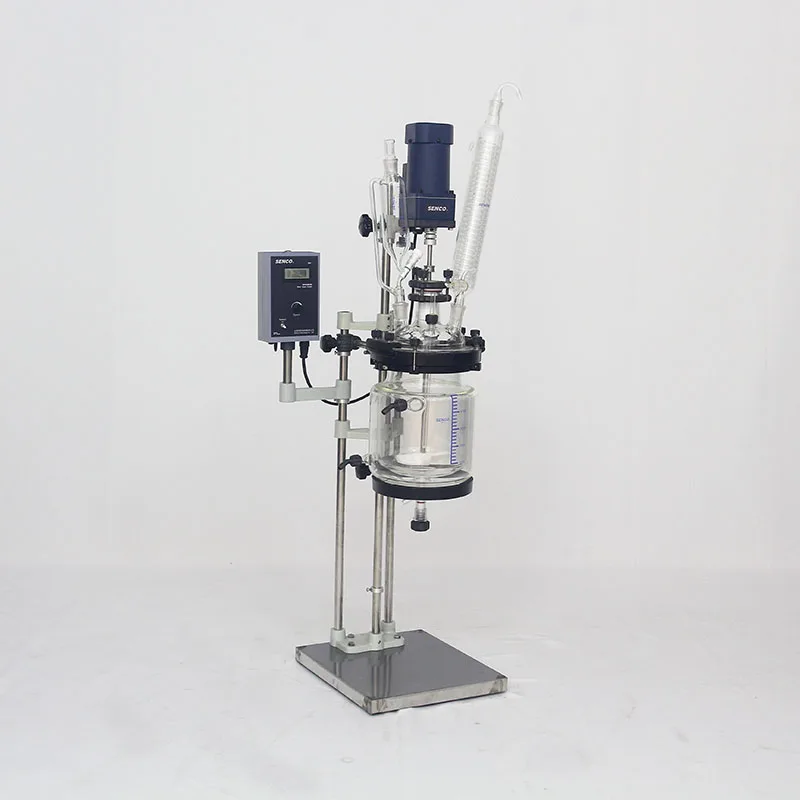 
Laboratory high quality 1L-200L chemical reactor(jacketed glass reactor FC302 