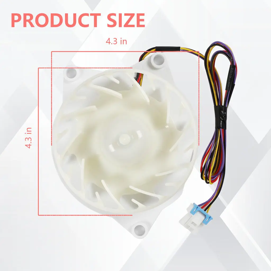 Refrigerator Evaporator Fan Motor EAU64824806 For L G Refrigerator 12V 1A DC Replace Z40E12MS1A0-57K06 Refrigerator Freezer Fan