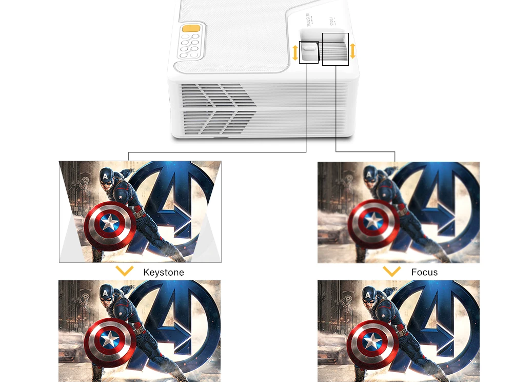 Hot Sale Portable Mobile Phone 4k Projector 6000 Lumens Hd 1080p Lcd Screen Led Mini Projectors