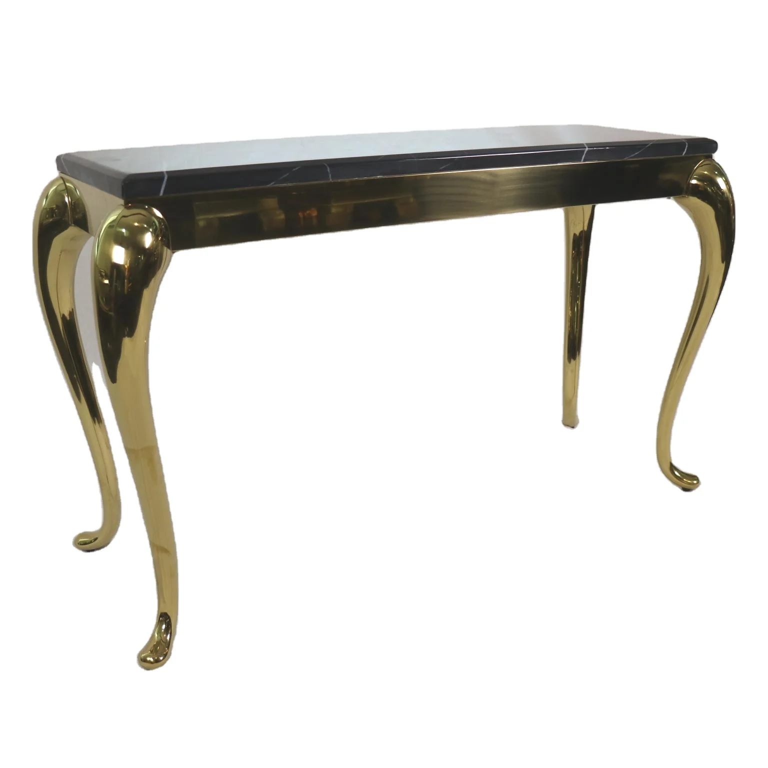 Антикварные консольные столы для прихожей, черный мраморный стол для прихожей, узкий стол для прихожей