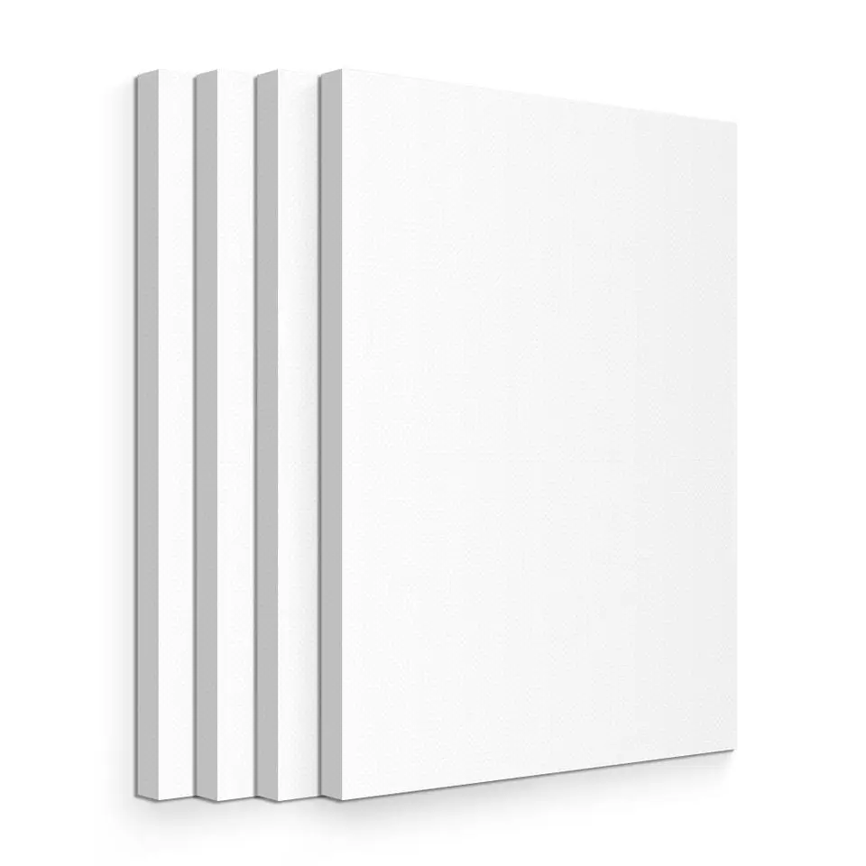 100% Cotton Blank Canvas Frame Different Sizes White Stretched Painting Canvas for Art Painting