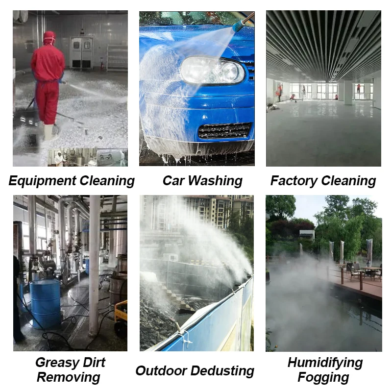 200Bar 16Lpm Water Pump High Pressure Replacement  Pump for Irrigation System or Car Washing