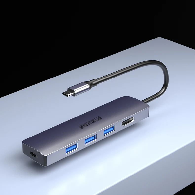  Dataroad Type-C USB концентратор с 4K HD-MI Power Delivery 3 портами (стандарт 0 несколько портов C PD для Macbook