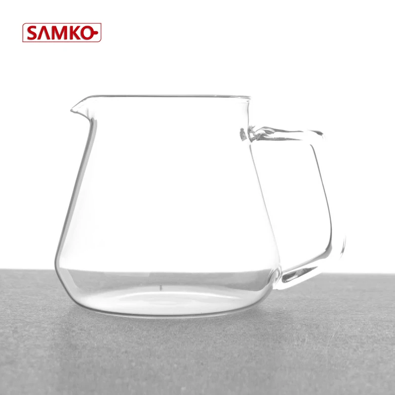 Маленький Стеклянный Кувшин с ручкой, мини-стеклянный молочный кувшин