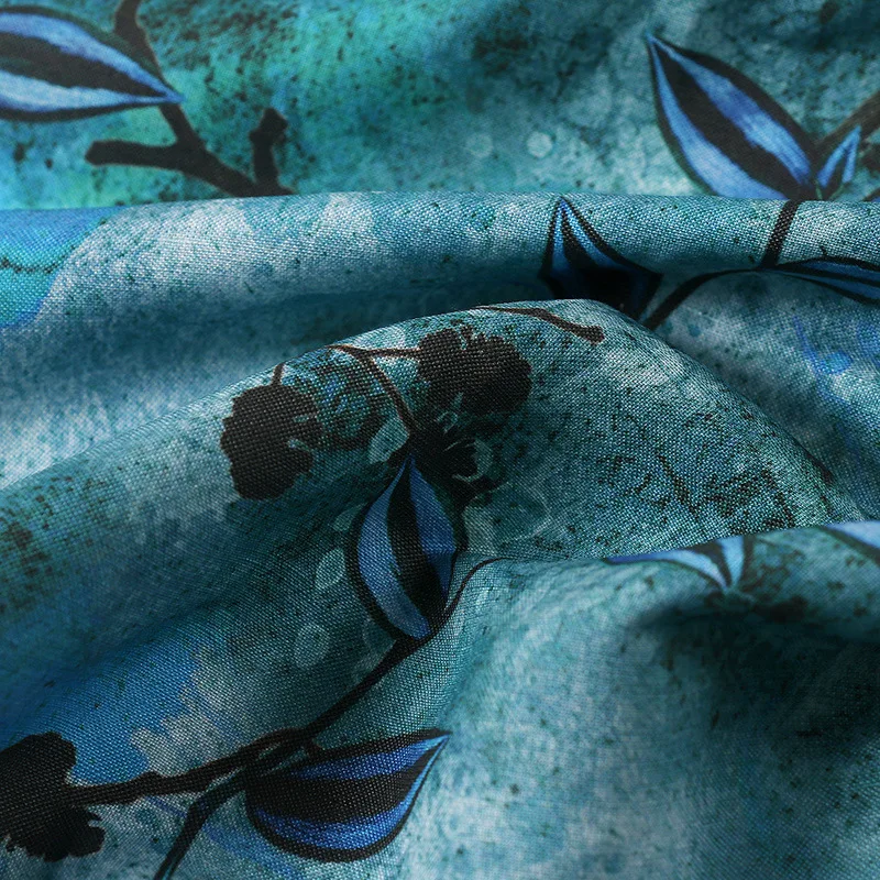 120GSM 100% Pure custom print fabric linen fabric printed for garment and pillow