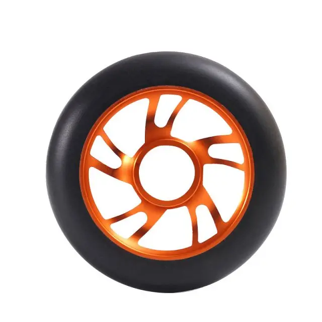 OEM 100 mm PU Wheels 110 mm Tyre Inline Skate Shoes Aluminum Inner Buckle Three-Wheel Flashing Roller Inline Skate Fabrication