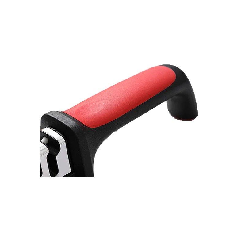 Shape Design Portable Outdoor Kitchen Knife Shear Sharpener Grinder Tool with Tungsten and Ceramic Sharpen Slot