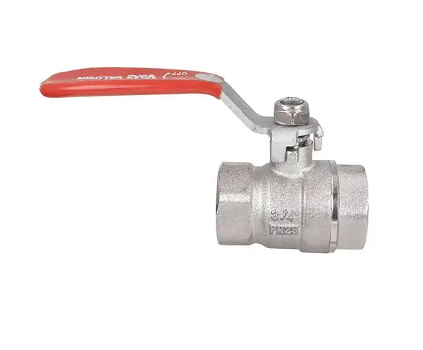 Hot Sale Pn16 Size DN20 DN25 DN32 DN50 600 WOG Water CW617N Brass Ball Valve with Drawing