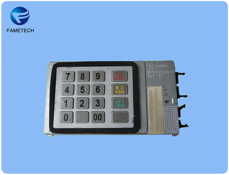  Клавиатура 445-0701333 4450701333 NCR красный ASSY EPP BAPE SECURE