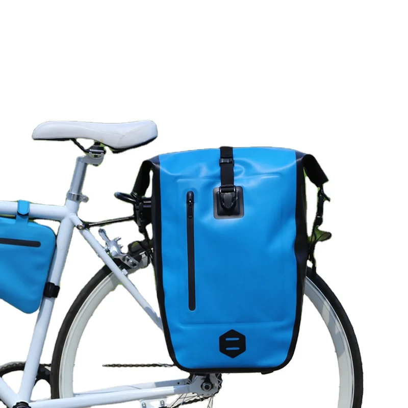 OEM Customized Bicycle Cycling Waterproof Saddle Bags Rear Pannier for Bike Riding