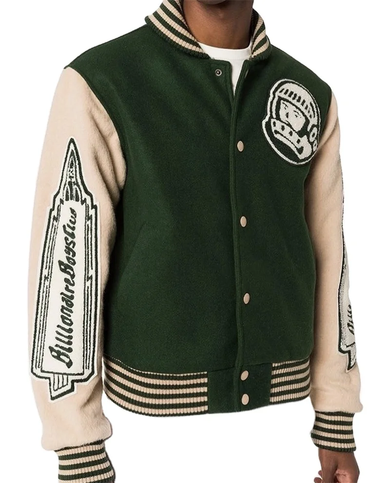 Оптовая продажа 2021 мужская бейсбольная Шерстяная Куртка Varsity Letterman зимние куртки на