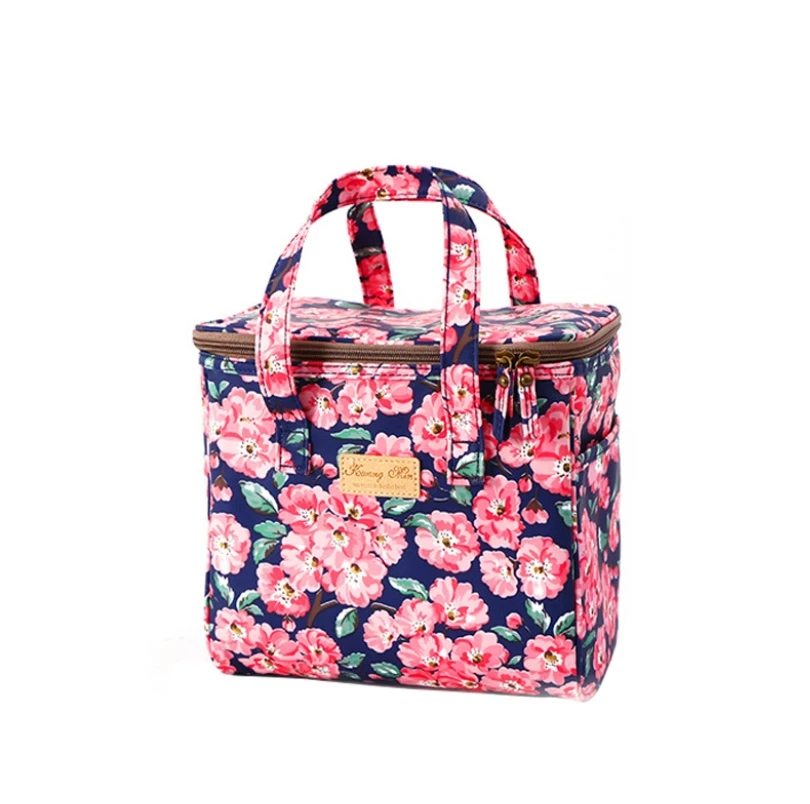 wholesale custom New arrival woman Lunch Tote bag for beach Thermal insulated Lunch bag Outdoor Picnic storage Cooler bag