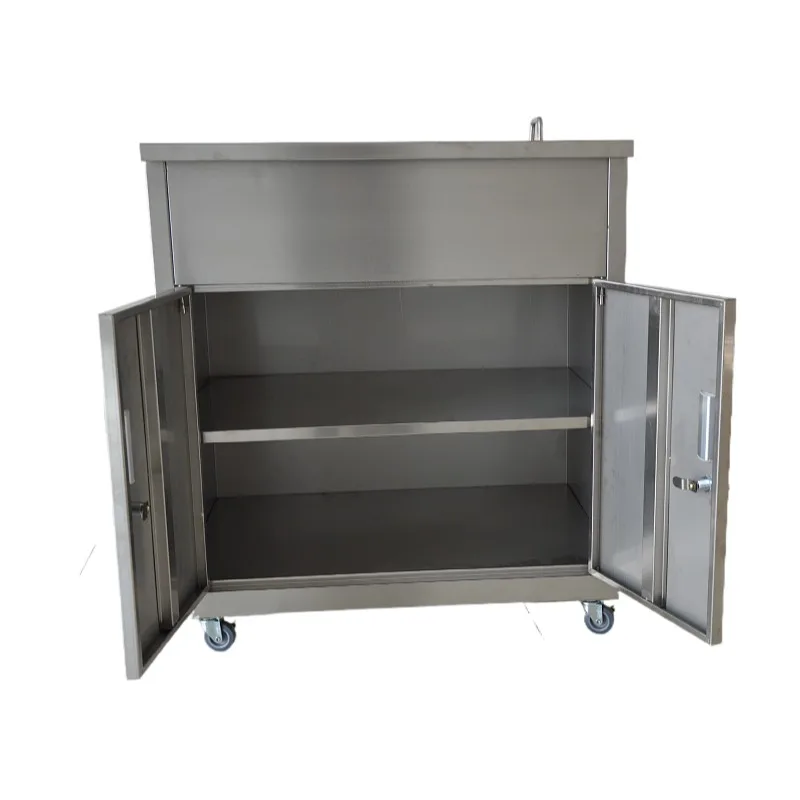 Лидер продаж, прочный мобильный шкаф из нержавеющей стали