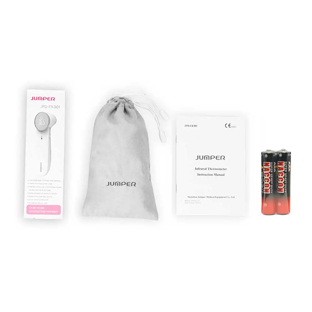 Jumper JPD-FR301 Adult and Child Home Use Smart Forehead Ear Object Infrared Thermometer