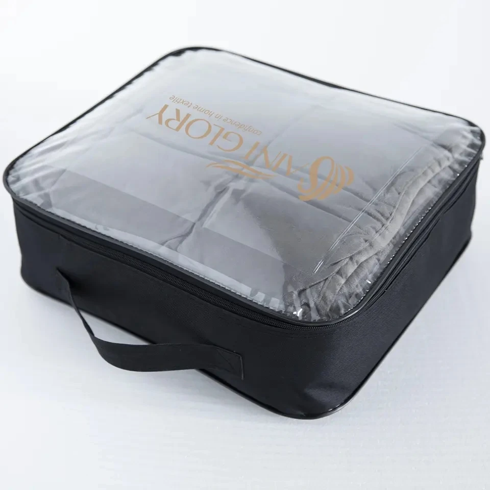 100% Cotton Printed Heavy Baby Removable Cover Nontoxic Glass Beads Weighted Blanket For Kids