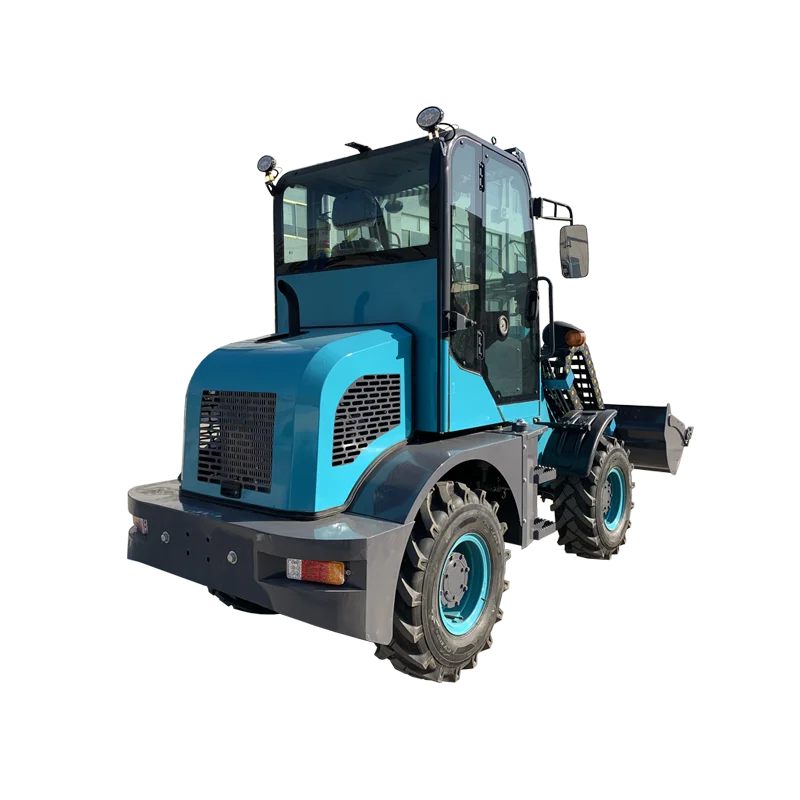 Mountain Raise Mini Front end Loader 1ton compact Telescopic Wheel Loader Small telescoping articulated loaders Telehandler