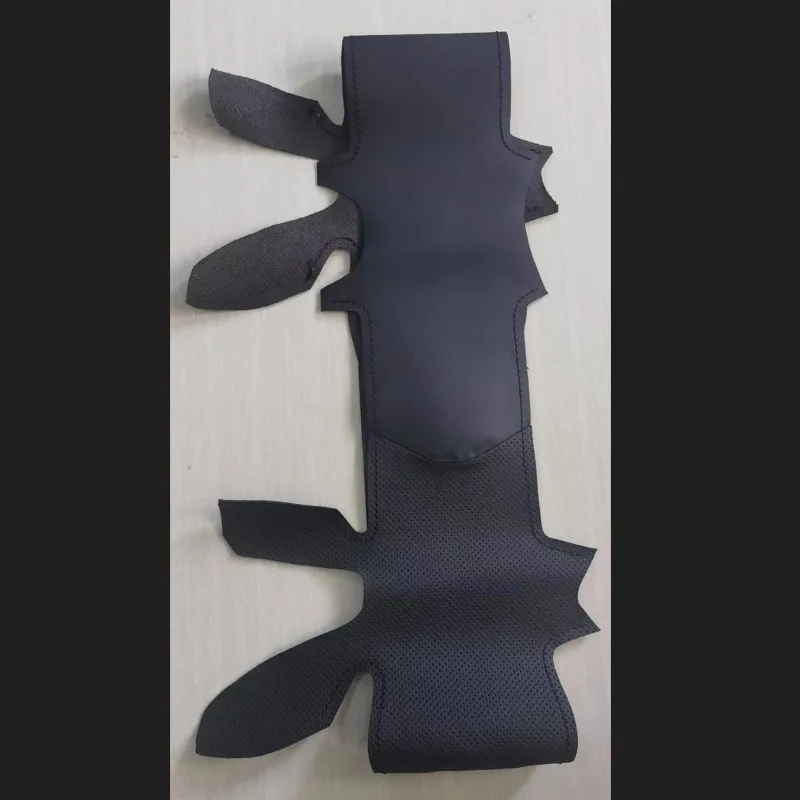 Factory Supply Custom Model Genuine Leather Car Steering Wheel Cover for Toyota Rav4 Highlander Camry  Corolla Prado Good Price