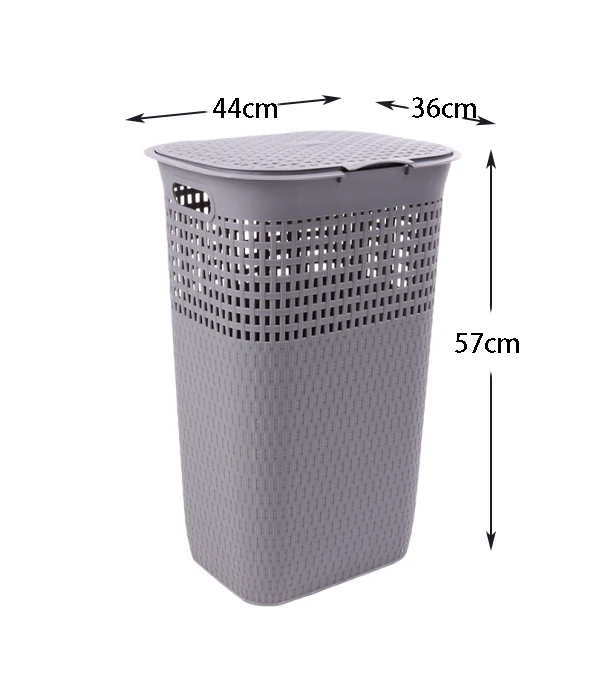 Wholesale competitive price wash laundry basket plastic kitchen manufacturer collapsible large storage box