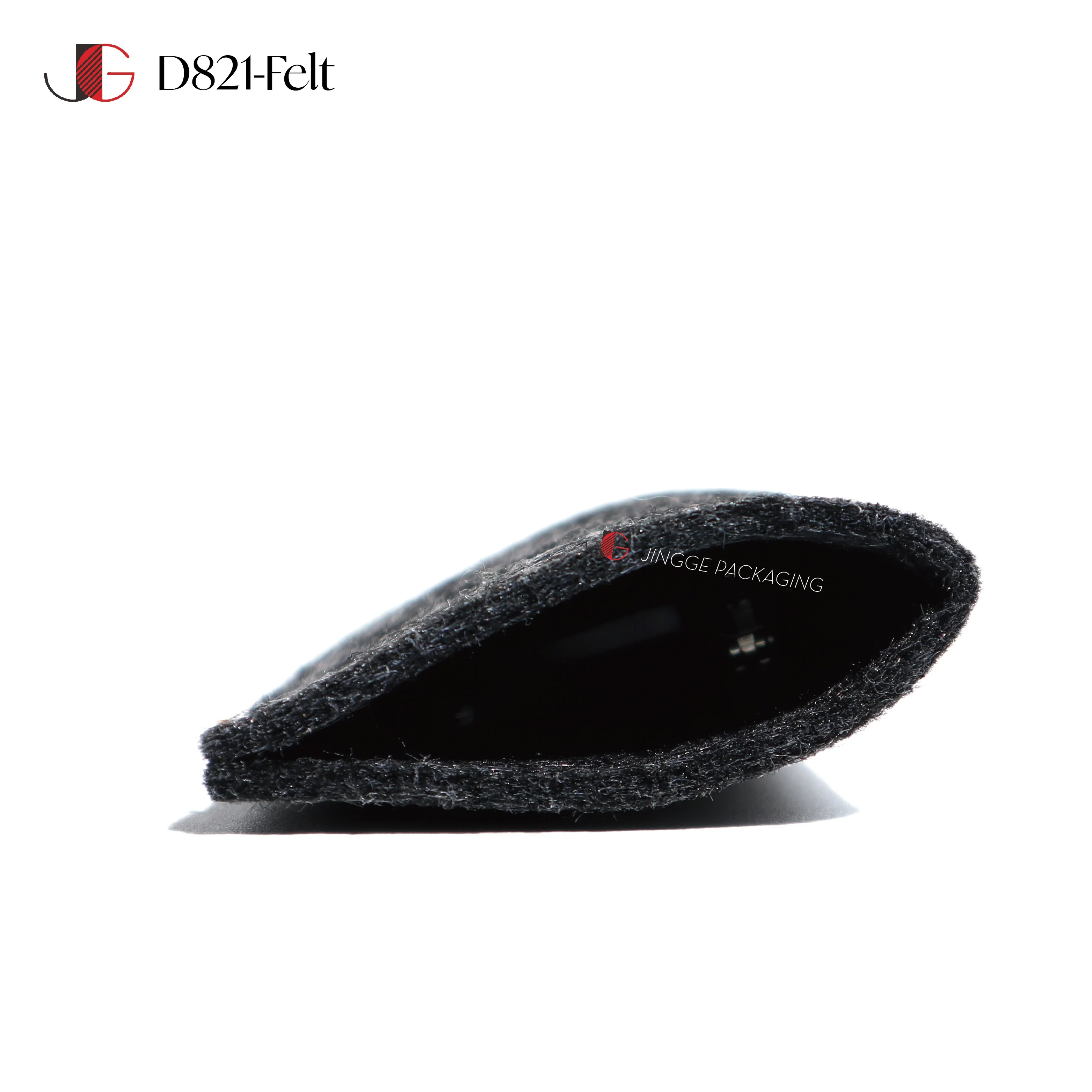 Custom Felt Spectacle Reading Glasses Case Soft Packaging Pouch for Sunglasses Recycled Felt Optical Glasses Case