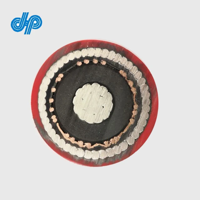 Medium Voltage Single Core XLPE Insulated Steel Wire Armored PVC Sheathed Electrical Power Cable