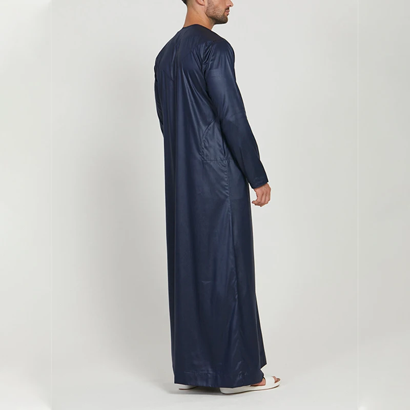 Hot selling men muslim clothing arabic thobe abaya moroccan thobe men muslim muslim dress middle eastern men thobe