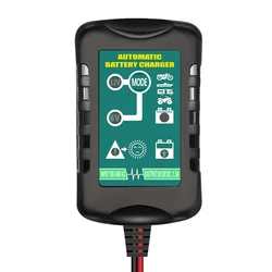 6 в, 12 В, портативное автомобильное умное зарядное устройство на солнечной батарее для мотоцикла