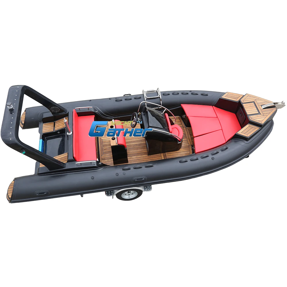 CE 20ft 6m luxury inflatable boat rib 600 sofa inflatable boat mantaray inflatable boat