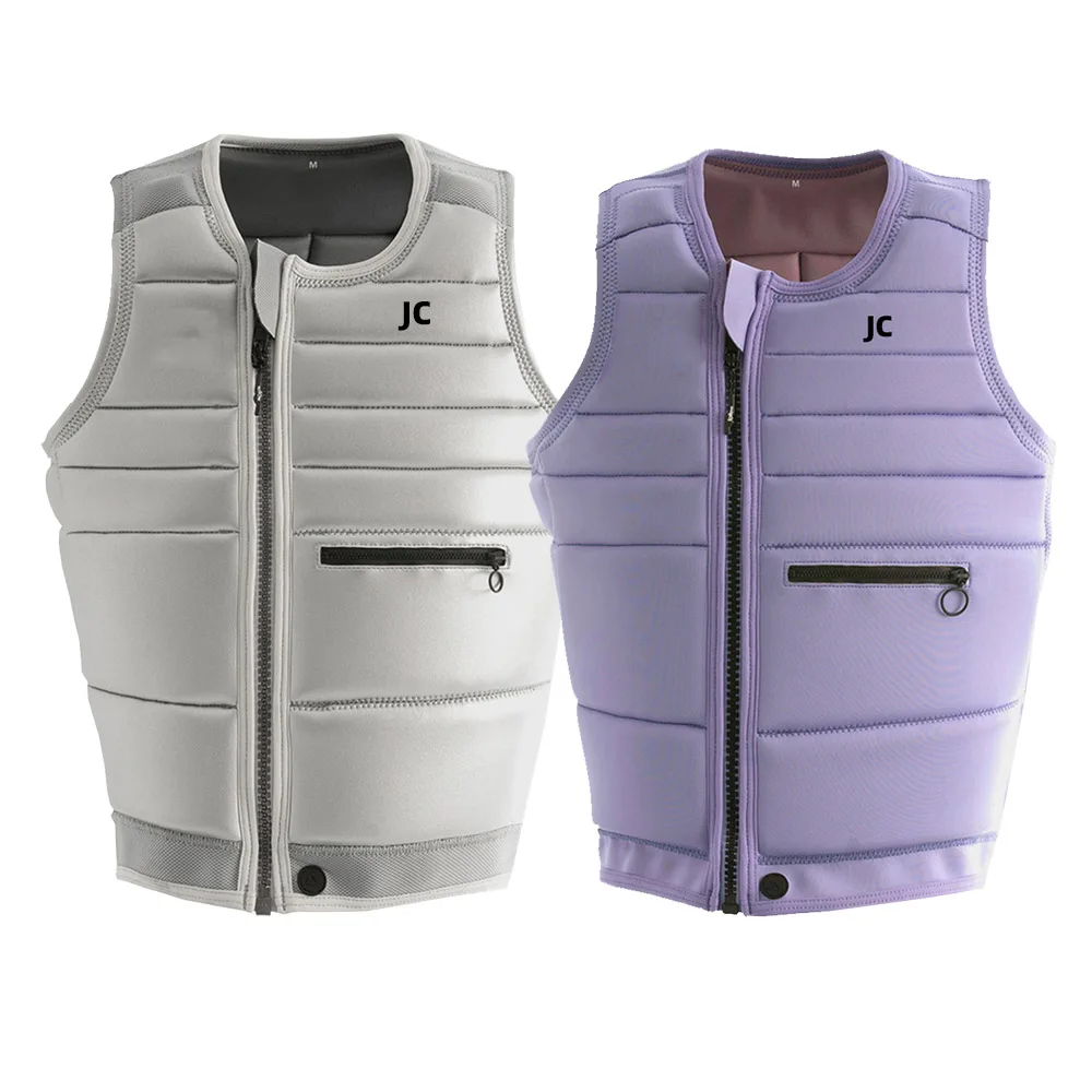 Wholesale neoporene large buoyancy rescue adult life vest safety impact vest life jacket sailing