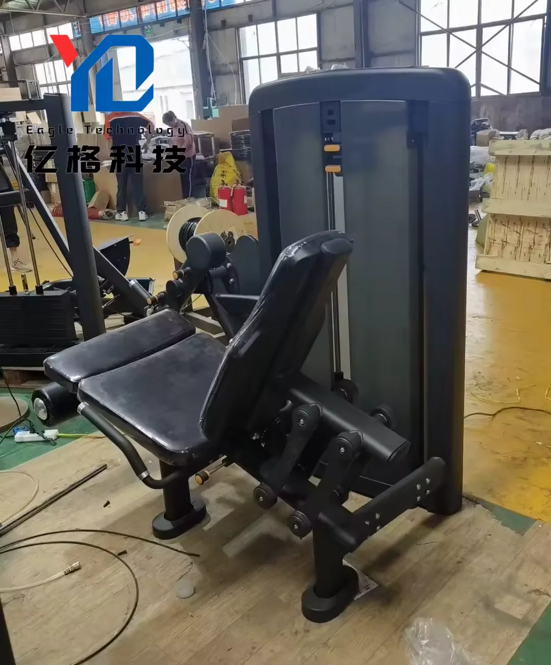 YG-7005 extension machine professional leg extension pin load selection machine dual leg extension and prone leg curl