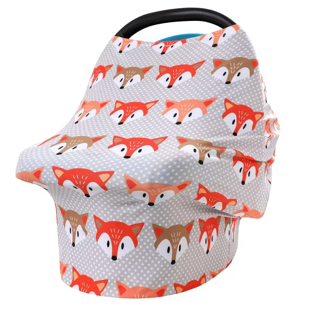 
Amazon hot selling custom baby nursing cover breastfeeding high quality baby car seat cover 