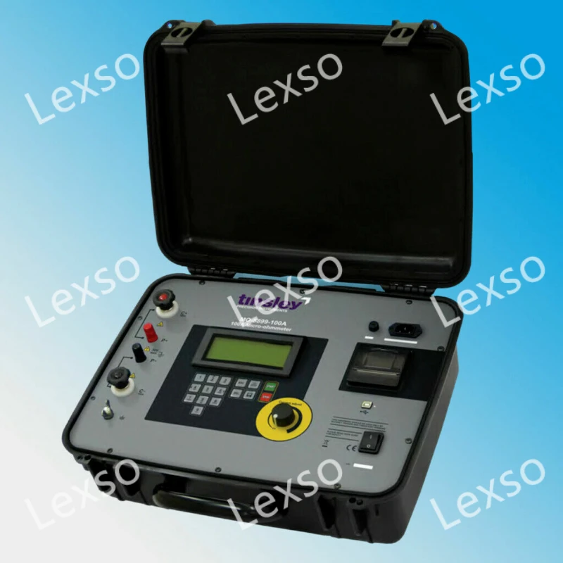 New Tinsley MO-5899-100A 100 Amps Digital Micro-Ohmmeter DLRO