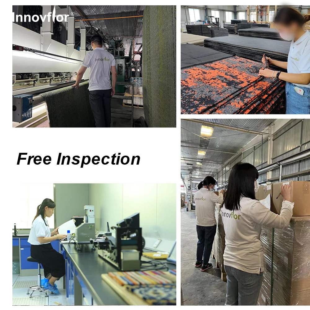 China Factory Carpet Supplier Machine Tufted PP Nylon Residential Carpet Tile