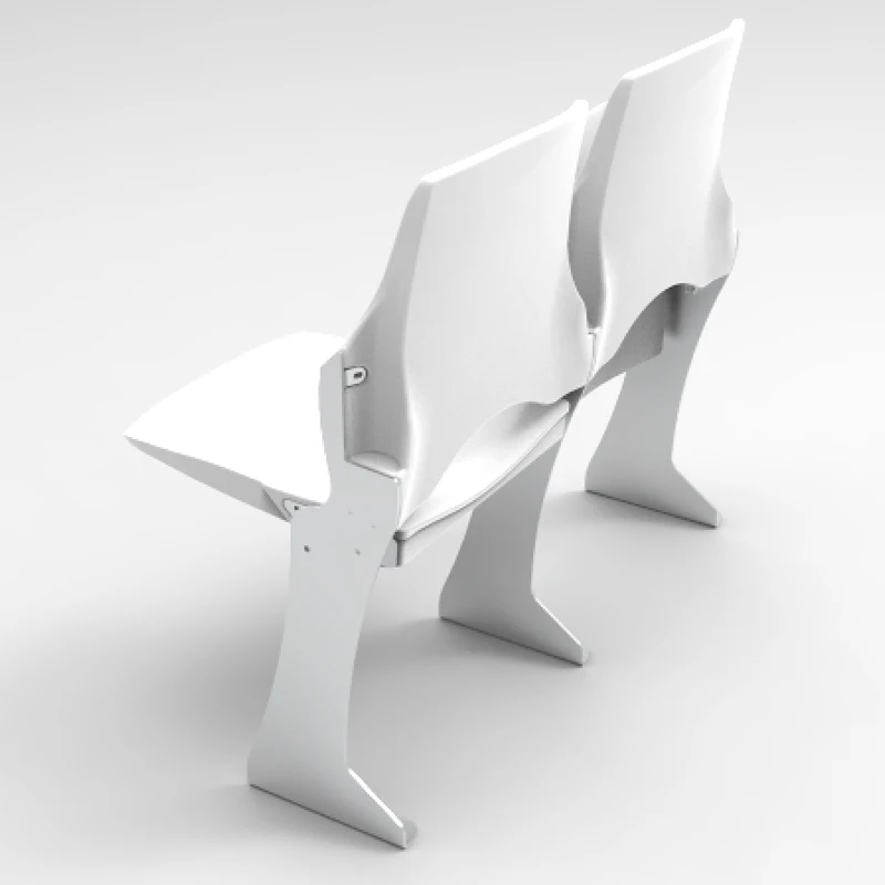 JY-S101 2022 New folding stadium chair Fixed directly to the concrete floor hall venue stadium seat