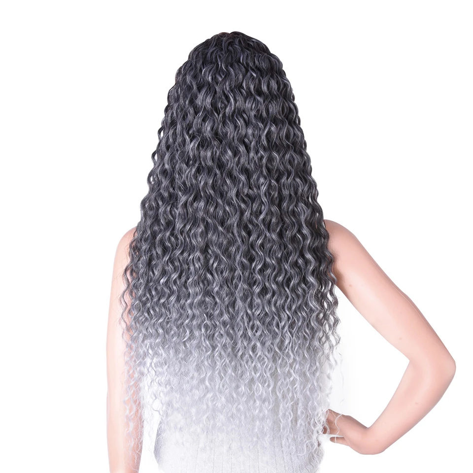 Jessica Ocean Water Wave Twist Crochet Hair Ombre Blonde Loose Deep Wave Braiding Hair Extension