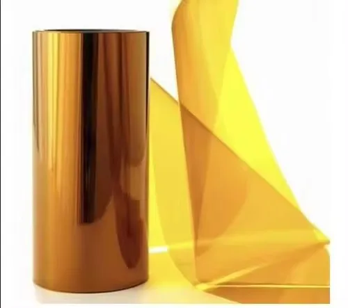 1-Polyimide Pi Film with Silicone Glue Self Adhesive Tape Log Roll Jumbo Roll Factory Supplier Manufacturer