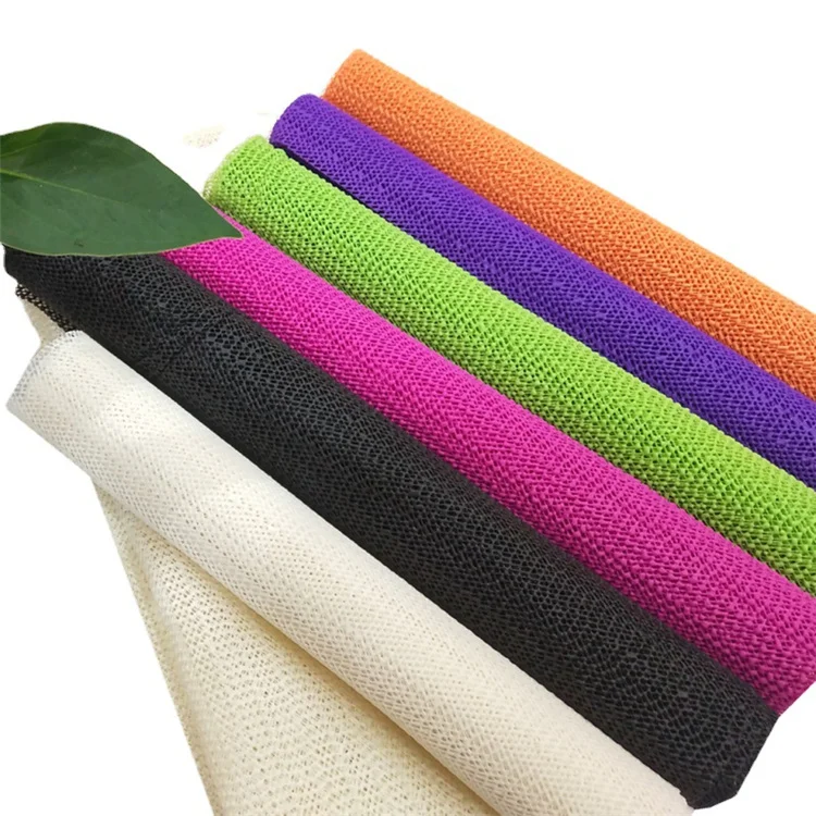 Polyester PVC foamed anti-skid mesh fabric Multi-functional waterproof and non-slip fabric