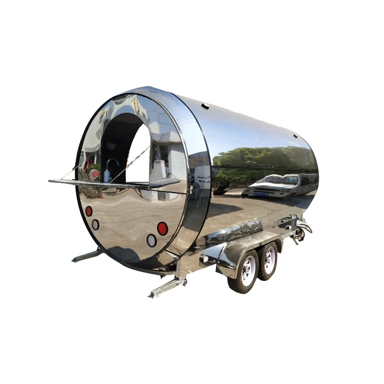 Fast Delivery Mobile Cheap Push gelato ice cream car snacks food cart kiosk catering cheap food trailer freezer