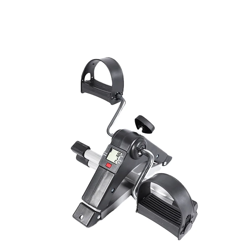 EILISON Multifunction Portable Exercise Bike Elderly Use Folding Mini Cycle Pedal Bike Foldable Exercise Bike with Lcd Display