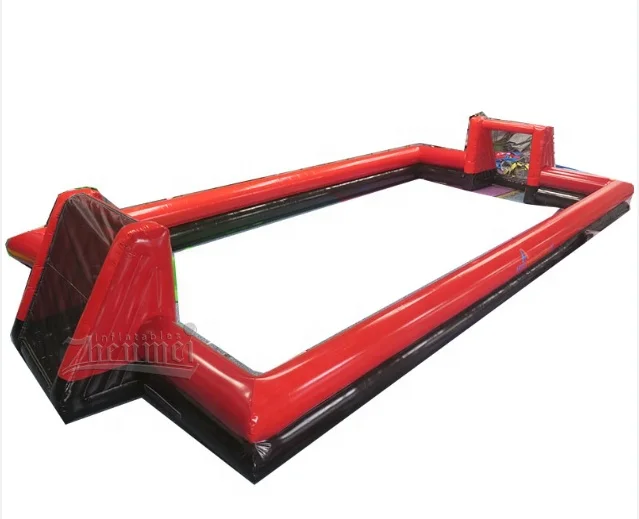 Hight quality soapy soccer arena/football sports pitch/inflatable hockey field for sale