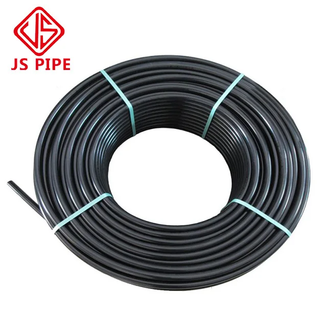 HDPE PIPE 32mm  WALL THICKNESS 3.0MM PN16 1 Inch Hdpe Black Plastic Water Pipe Roll  Pe 100