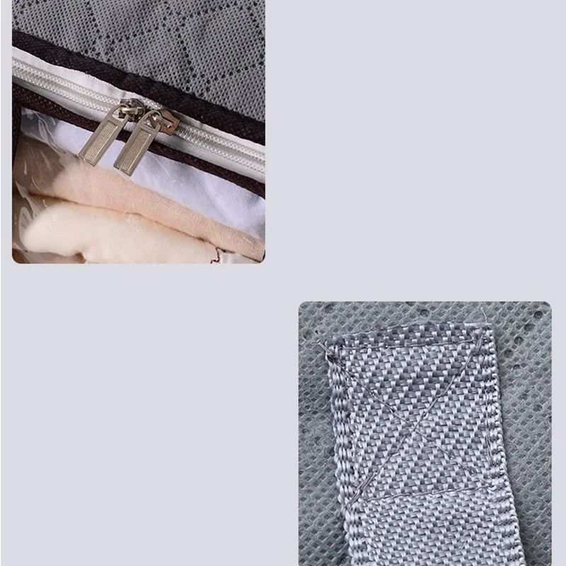 Storage Bags Clothes Organizer Containers With Strengthen Handle Under-bed Storage Bags For Comforters Blankets Bedding