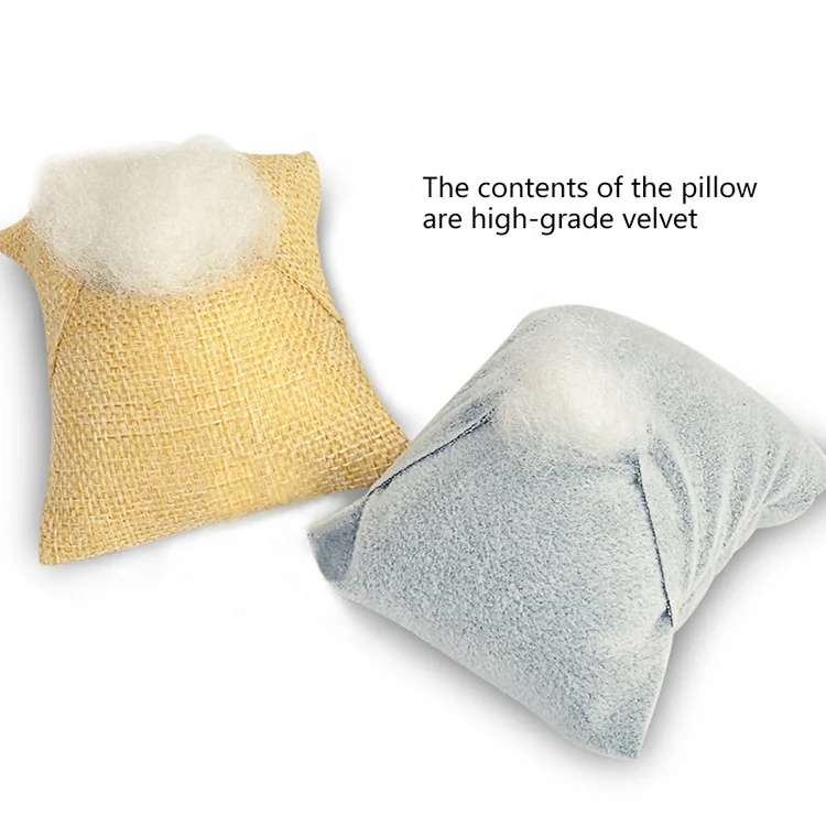 Suede Watch Cushions Pillow for Case Storage Box Wrist Watch Bracelet Display Stand Holder Organizer