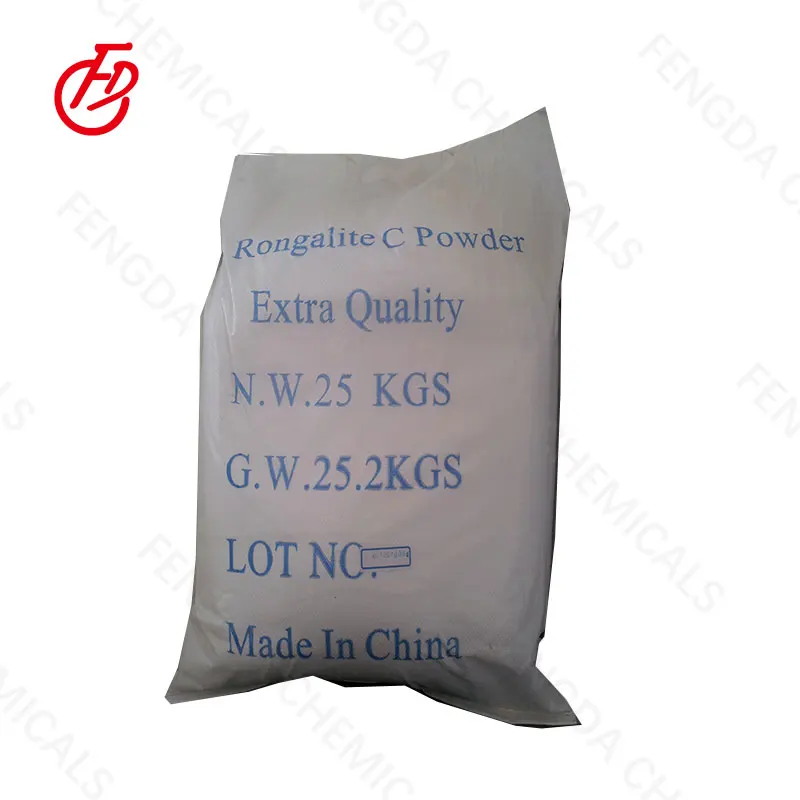 Rongalite White Crystal Powder 98% Min CAS 6035-47-8 Sodium Formaldehyde Sulfoxylate Rongalite