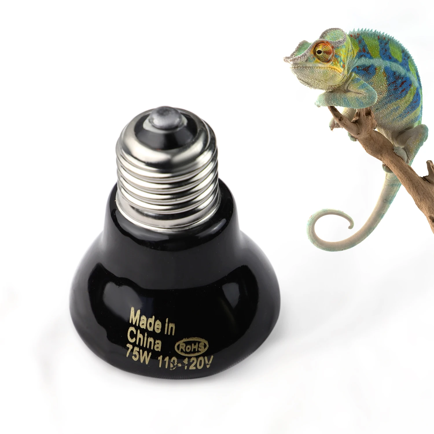 Керамическая тепловая лампа E27 50 Вт 75