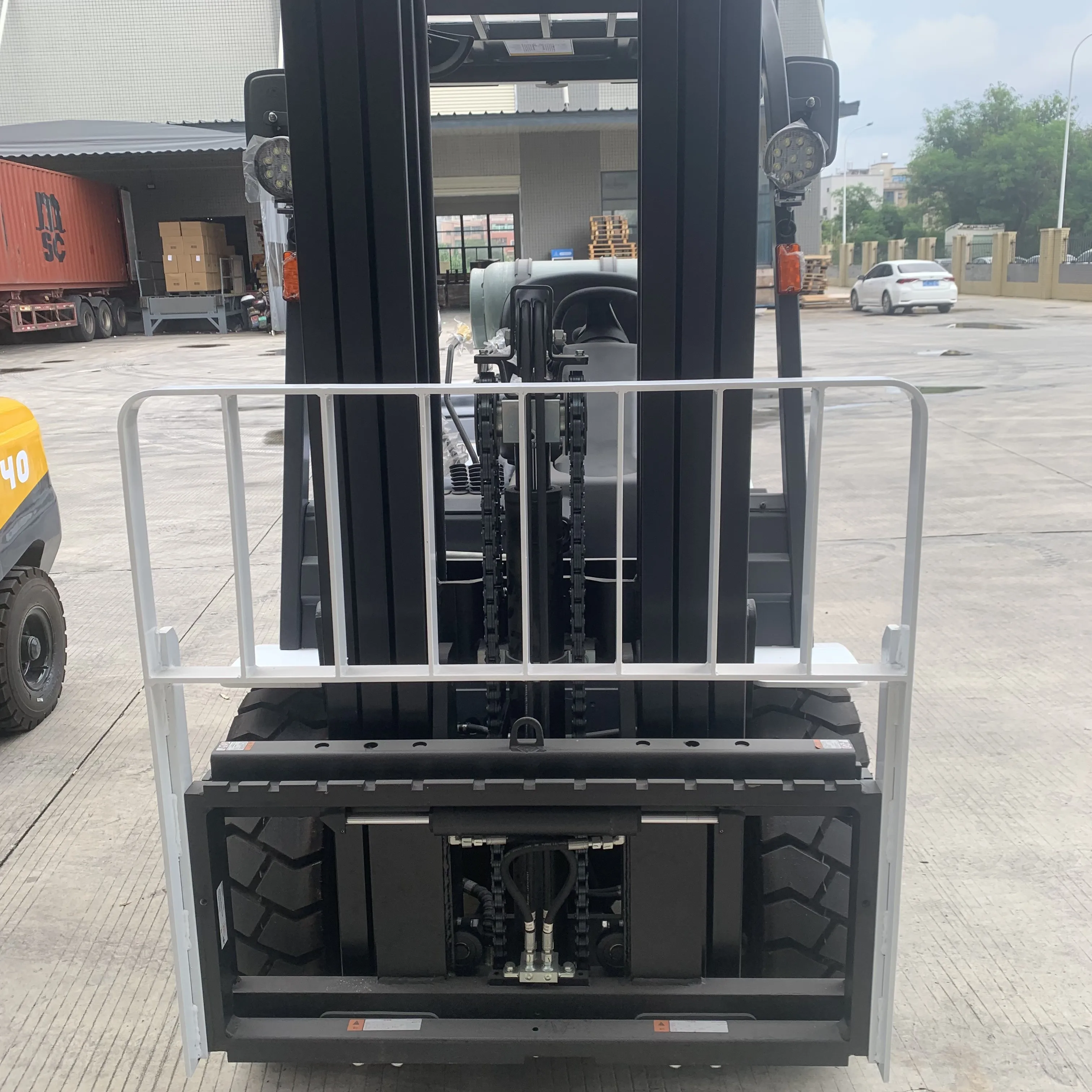 2024 Top Supplier Lpg Forklift Truck 3 Ton 3.5T 3 Ton Gas/Lpg Forklift 2.5 Ton Gasoline Gas Forklift Cheap Price